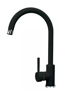 Смеситель для кухонной мойки Florentina Юна антрацит