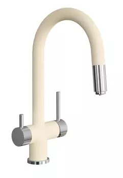 Смеситель для кухонной мойки Florentina Маэстро шампань