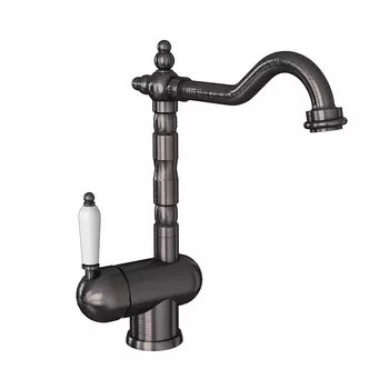 Смеситель для кухонной мойки Florentina Ода FL 313.10H.1113.720 графит