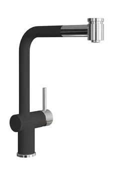 Смеситель для кухонной мойки Florentina Палермо антрацит