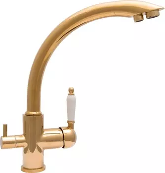 Смеситель для кухонной мойки Florentina Шале FL 333.28H.2113.710 золото