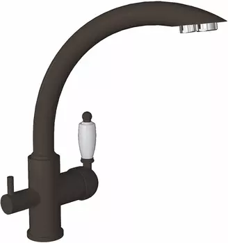 Смеситель для кухонной мойки Florentina Шале FL 333.25H.2113.303 мокко