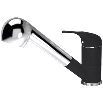 Смеситель для кухонной мойки Florentina Сигма FL черный