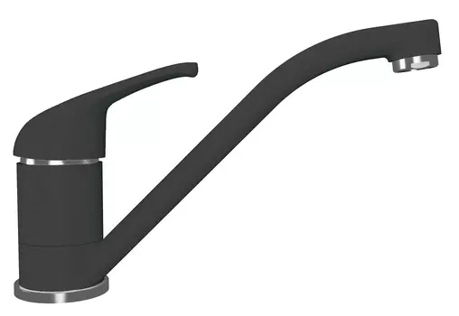 Смеситель для кухонной мойки Florentina Тара черный