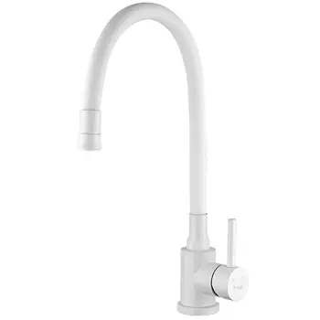 Смеситель для кухонной мойки Frap F40994-8, белый