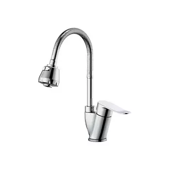 Смеситель для кухонной мойки Frap F41993, сатин