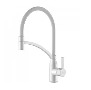 Смеситель для кухонной мойки Frap F4552-8, белый