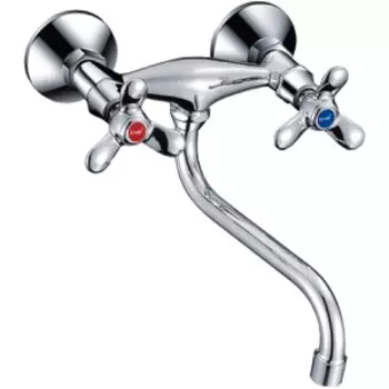 Смеситель для кухонной мойки Frap F4612, настенный