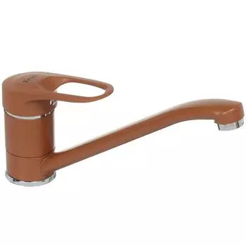 Смеситель для кухонной мойки Frap F4928-14, коричневый