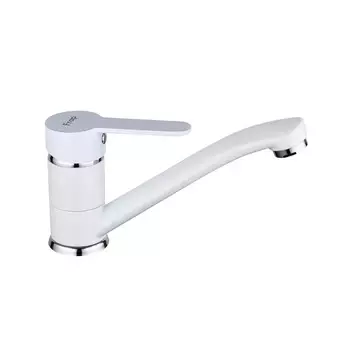 Смеситель для кухонной мойки Frap H41 F4541, белый