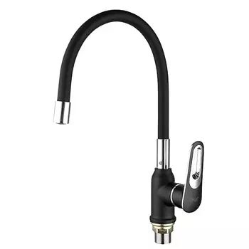 Смеситель для кухонной мойки Frap H49-6 F4049-6, черный