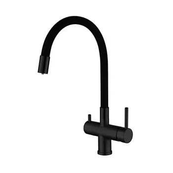 Смеситель для кухонной мойки Gappo G4398-36 черный