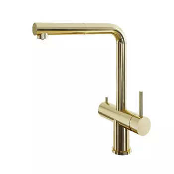 Смеситель для кухонной мойки Grandex Aqua Handy-P 9020961 золото