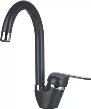 Смеситель для кухонной мойки Granula GR-1024 черный
