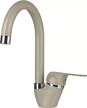 Смеситель для кухонной мойки Granula GR-1024 песок