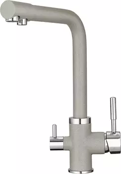 Смеситель для кухонной мойки Granula GR-2015 базальт