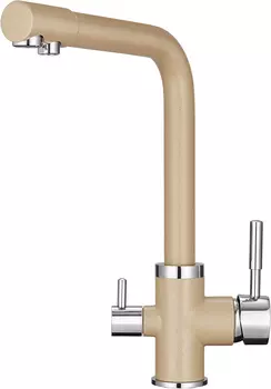 Смеситель для кухонной мойки Granula GR-2015 песок