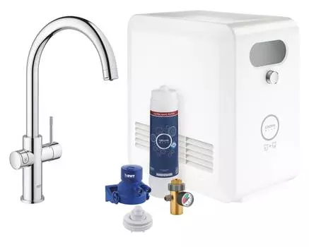 Смеситель для кухонной мойки Grohe Blue Professional 31607002 стартовый комплект