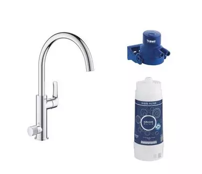 Смеситель для кухонной мойки Grohe Blue Pure Eurosmart 119708 с функцией фильтрации