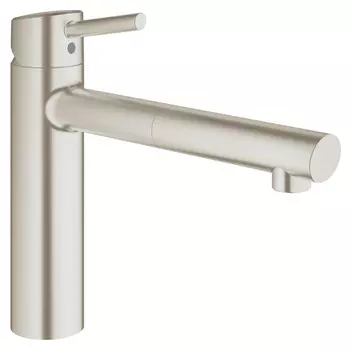 Смеситель для кухонной мойки Grohe Concetto 31129DC1 суперсталь