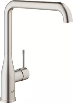 Смеситель для кухонной мойки Grohe Essence New 30269DC0 с высоким изливом, суперсталь
