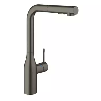 Смеситель для кухонной мойки Grohe Essence New 30270AL0 темный графит матовый