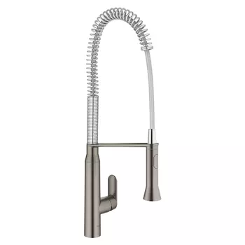 Смеситель для кухонной мойки Grohe K7 32950AL0 темный графит матовый