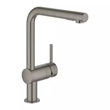 Смеситель для кухонной мойки Grohe Minta 30274AL0 темный графит матовый