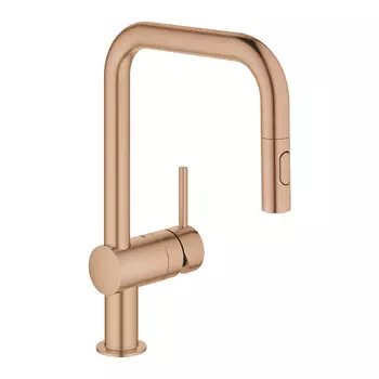 Смеситель для кухонной мойки Grohe Minta 32322DL2 теплый закат матовый