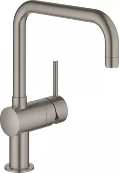 Смеситель для кухонной мойки Grohe Minta 32488AL0 темный графит матовый