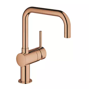 Смеситель для кухонной мойки Grohe Minta 32488DA0 теплый закат глянцевый