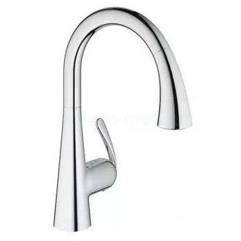 Смеситель для кухонной мойки Grohe Zedra 32294001 c выдвижным изливом