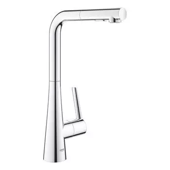 Смеситель для кухонной мойки Grohe Zedra 32553002 с выдвижной лейкой