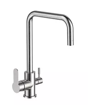 Смеситель для кухонной мойки H801 F43801, сатин