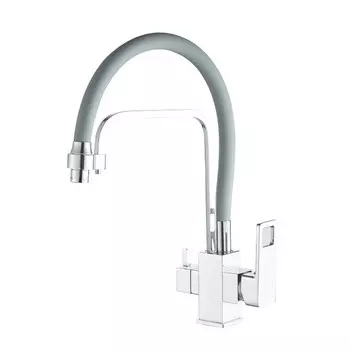 Смеситель для кухонной мойки Haiba HB76615 хром