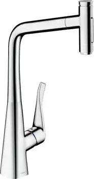 Смеситель для кухонной мойки Hansgrohe Metris Select M71 73816000