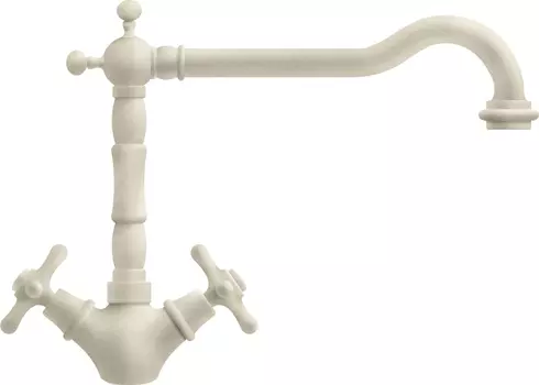 Смеситель для кухонной мойки Italmix Novecento NO 0910 CREMA кремовый