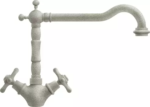 Смеситель для кухонной мойки Italmix Novecento NO 0910 SCANDIC серый