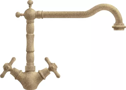 Смеситель для кухонной мойки Italmix Novecento NO 0910 SAHARA бежевый