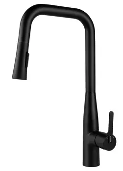 Смеситель для кухонной мойки Kaiser Claro 22144-9 черный матовый