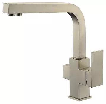 Смеситель для кухонной мойки Kaiser Sonat 34044-5 серебро