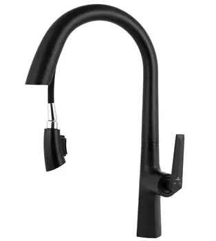 Смеситель для кухонной мойки Kaiser Strike 09066-2 черный матовый