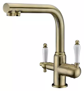 Смеситель для кухонной мойки Kaiser Vincent 31144-3 бронзовый