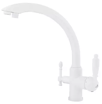 Смеситель для кухонной мойки Kaiser Vincent 31244-10 белый
