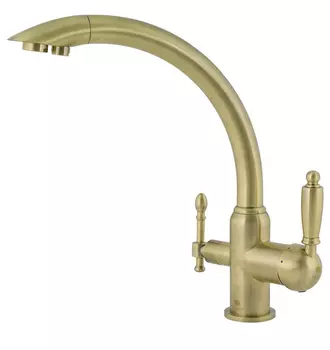 Смеситель для кухонной мойки Kaiser Vincent 31244-3 бронзовый