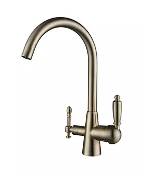 Смеситель для кухонной мойки Kaiser Vincent 31744-3 бронзовый