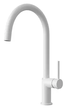 Смеситель для кухонной мойки Kaiser Vita 43244-4 белый матовый