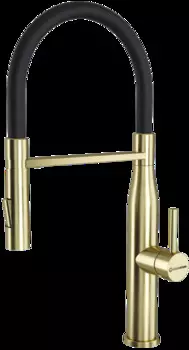 Смеситель для кухонной мойки KuchenStern KERN-E 406GL40 нержавеющая сталь