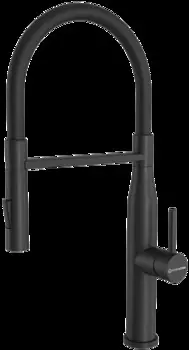 Смеситель для кухонной мойки KuchenStern KERN-E 406BL40 нержавеющая сталь