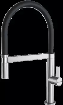 Смеситель для кухонной мойки KuchenStern TURM-E 405SS40 нержавеющая сталь